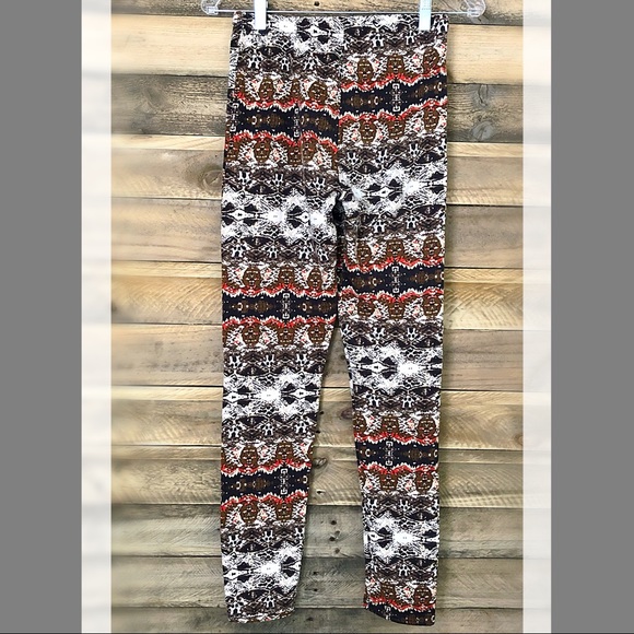 Shosho fleece lined print leggings - Picture 2 of 4